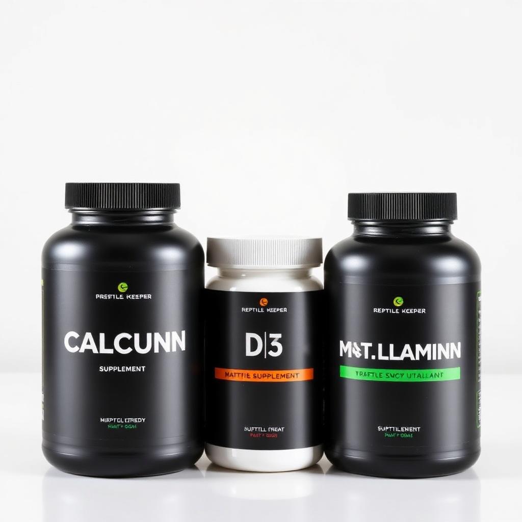 ReptileX NutriThree — Calcium · D3 · Multivitamin Set
