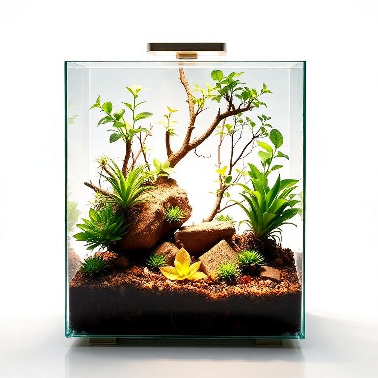 24x18x18" Bioactive Terrarium with lighting